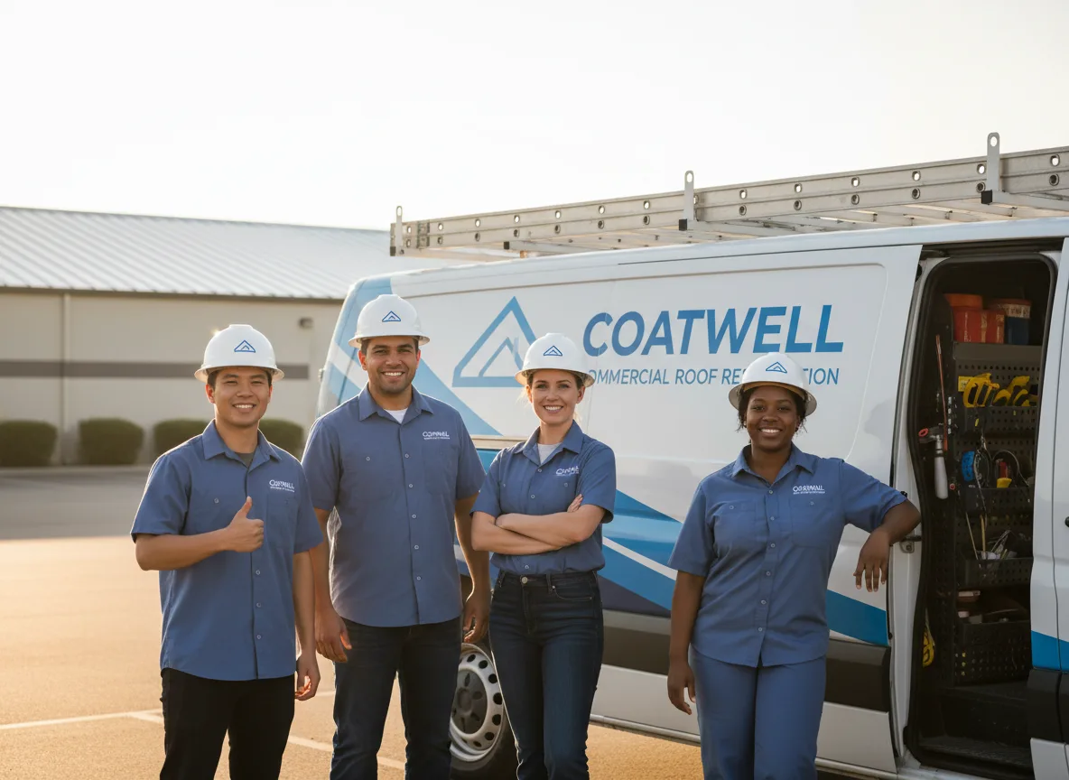 Commercial roof coating company in Chesapeake, VA
